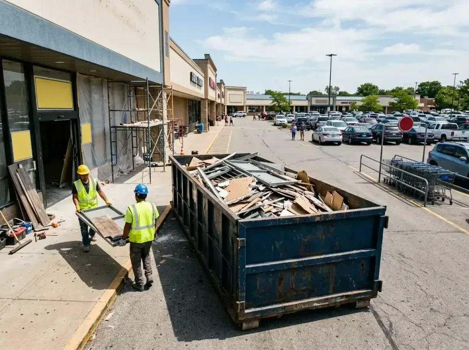 retail-store-renovation-debris-003 — frequently asked questions, Roll-off Dumpster Rentals in Rossville, MD
